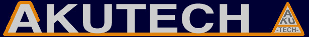 akutech logo and header